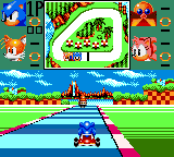 Sonic Drift GG Screenshot 1